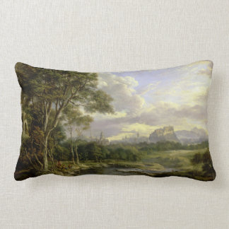 Coussin Rectangle Vue de la ville d'Edimbourg c1822