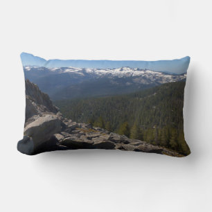 Coussin Rectangle Vue de Mitchell Peak au parc national Sequoia