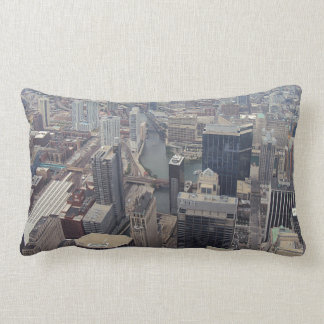 Coussin Rectangle Vue Nord De Chicago Depuis La Tour Willis