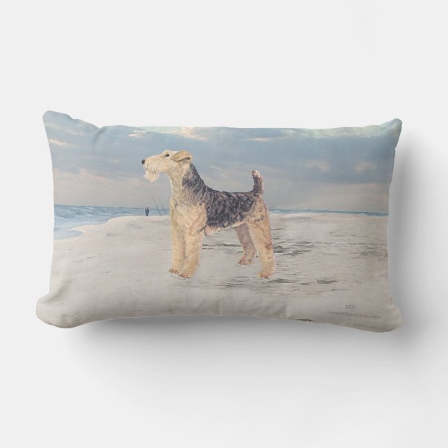 Coussin Rectangle Vue océan (Recto)