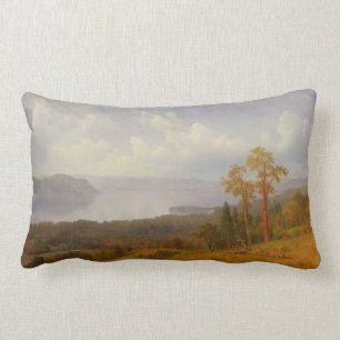 Coussin Rectangle Vue sur le Hudson regardant à travers le Tappen