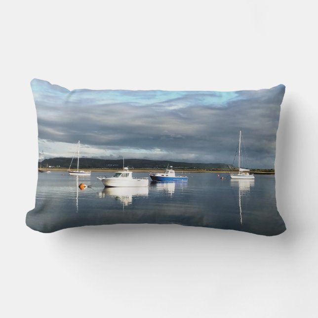 COUSSIN RECTANGLE VUES DES ALLES (Recto)