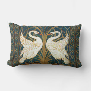 Coussin Rectangle Walter Crane Swan