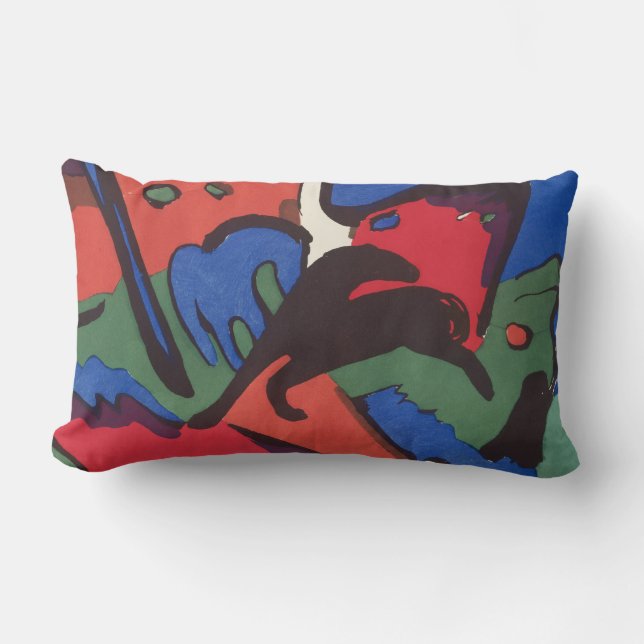 Coussin Rectangle Wassily Kandinsky Franz Marc Blue Rider (Recto)