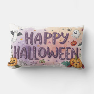 Coussin Rectangle watecolor heureux halloween