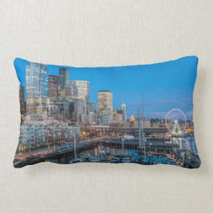 Coussin Rectangle Waterfront et Downtown