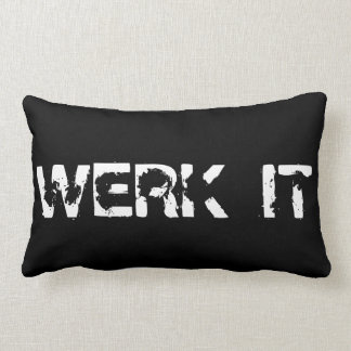 Coussin Rectangle WERK IL Pillo graphique