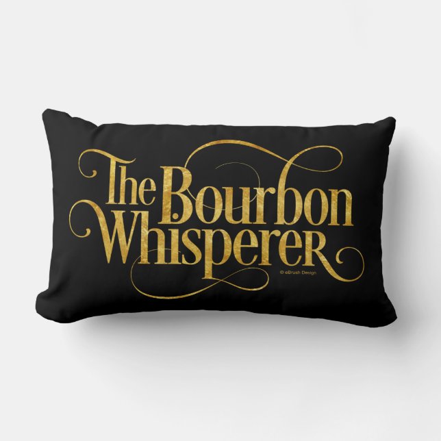 Coussin Rectangle Whisperer de Bourbon (Recto)