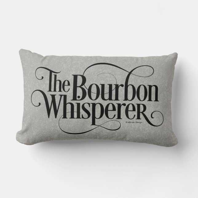 Coussin Rectangle Whisperer de Bourbon (Recto)
