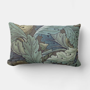 Coussin Rectangle William Morris Acanthus Sage Fleur Floral Botaniqu