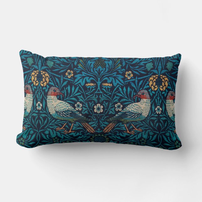 Coussin Rectangle William Morris Bird Pillow (Recto)
