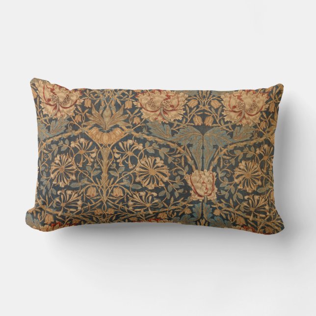 Coussin Rectangle William Morris Honeysuckle Rich Wallpaper (Recto)