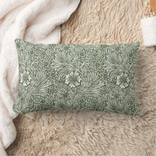 Coussin Rectangle William Morris Marigold Vintage Floral Vert