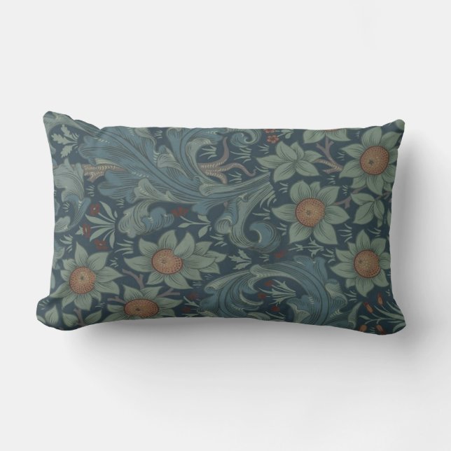 Coussin Rectangle William Morris Orchard Art Motif (Recto)