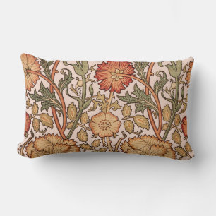 Coussin Rectangle William Morris Rose Flower Fond d'écran Motif