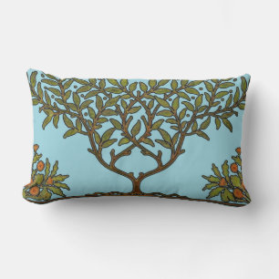 Coussin Rectangle William Morris Tree Frieze Fond d'écran floral