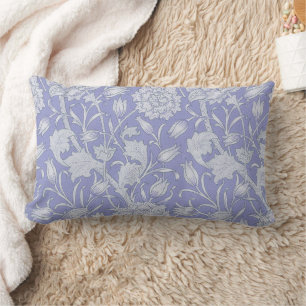 Coussin Rectangle William Morris - Tulipes sauvages Purple Floral