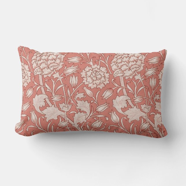 Coussin Rectangle William Morris Wild Tulip Classique Conception Vic (Recto)