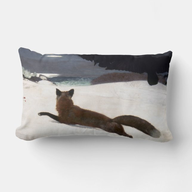 COUSSIN RECTANGLE WINSLOW HOMER : CHASSE À RENARD, 1893 (Recto)