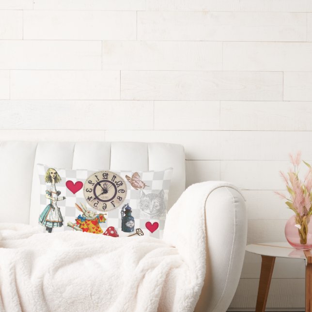 Coussin Rectangle Wonderland Collage (Canapé)