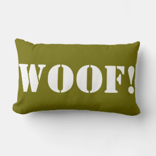 Coussin Rectangle Woof !  - carreau décoratif
