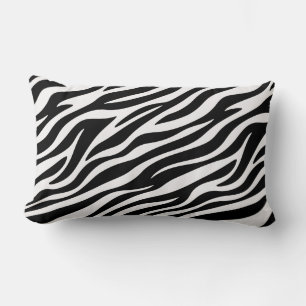 Coussin Rectangle Zebra Stripes Motif sans couture Poster de animal-