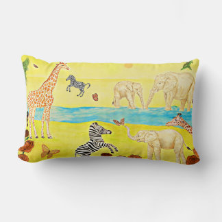 Coussin Rectangle Zèbres uniques