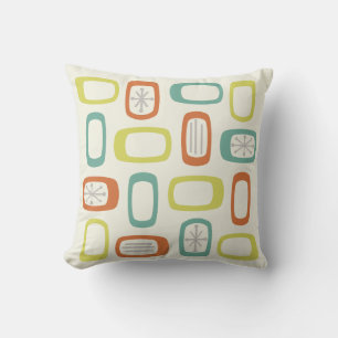 Coussin Rectangles arrondies MCM du milieu du siècle