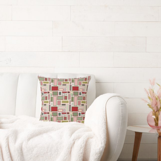 Coussin Rectangles de Noël Boho (Canapé)