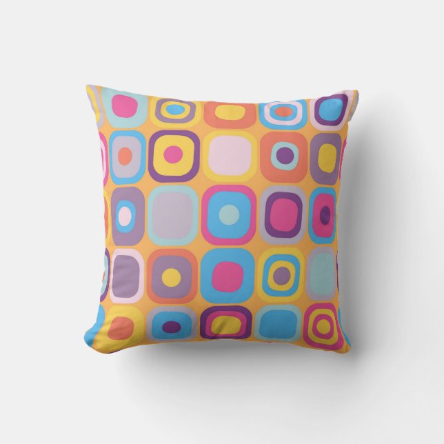 Coussin Rectangles modernes 31 d'Eames (Recto)