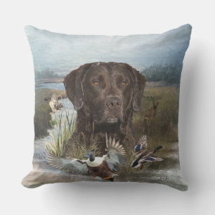 Coussin Récupérateur de la baie de Chesapeake, Art