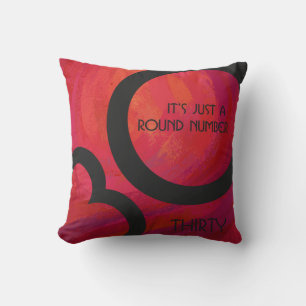 Coussin Red 30 Dix Anniversaire