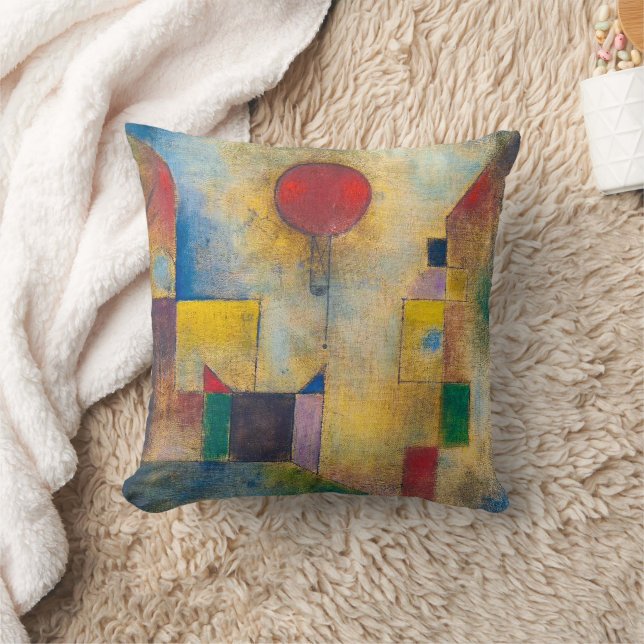 Coussin Red Balloon | Paul Klee | (Couverture)