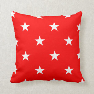 Coussin Red Large Stars