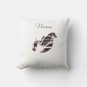 Coussin Red Maine Lobsters Thunder_Cove