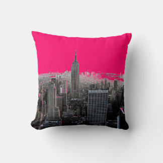 Coussin Red Pop Art New York