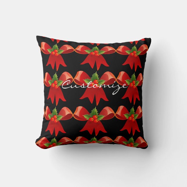Coussin Red Ribbon (Recto)