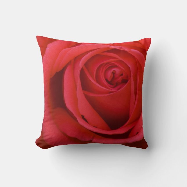 Coussin Red Rose (Recto)