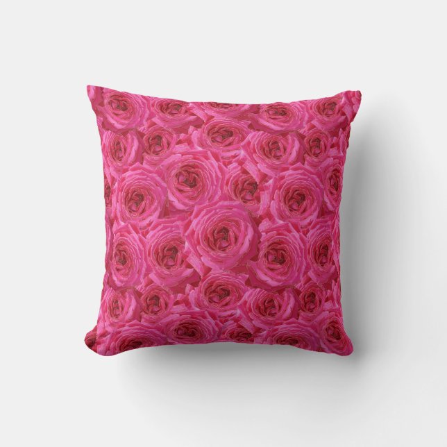 Coussin Red roses, flowers, red, love (Recto)