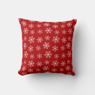 Coussin Red Snowflake