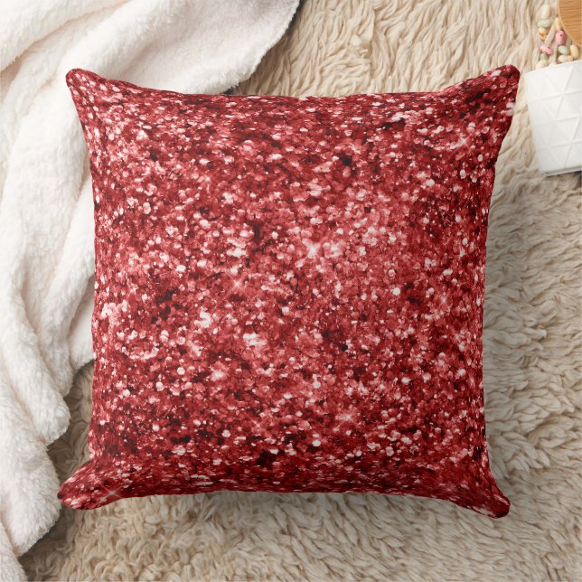 Coussin Red Sparkle Glitz (Couverture)