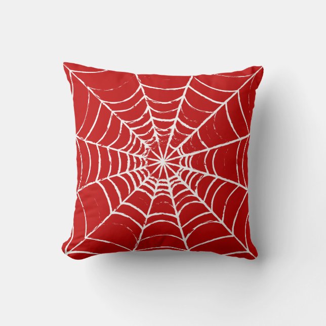 Coussin Red Web (Recto)
