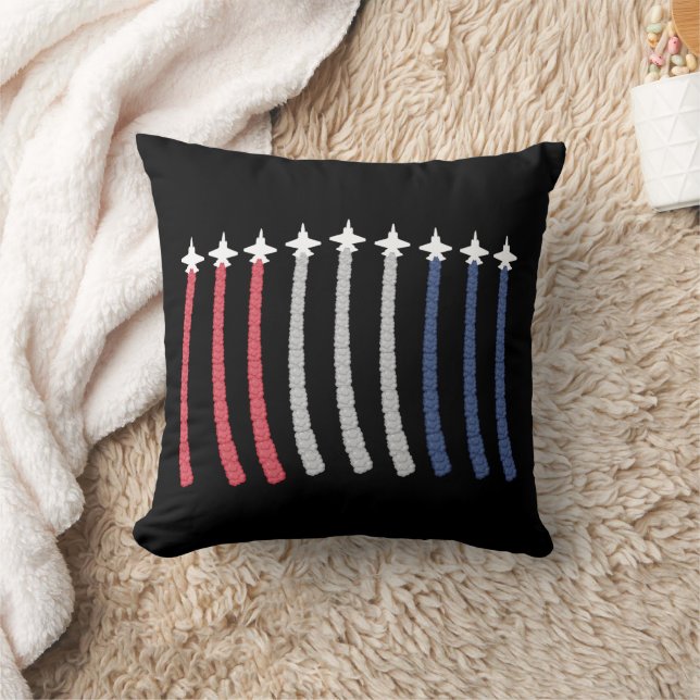 Coussin Red White Blue Air Force 4 juillet (Couverture)