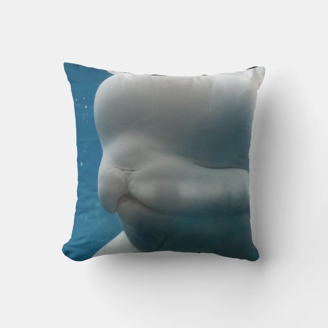 Coussin Réflexions de baleine (Recto)