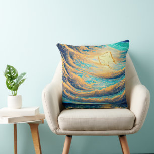 Coussin Réflexions de flux libre