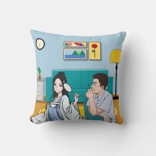 Coussin Réflexions de grâce - Harmonie du salon