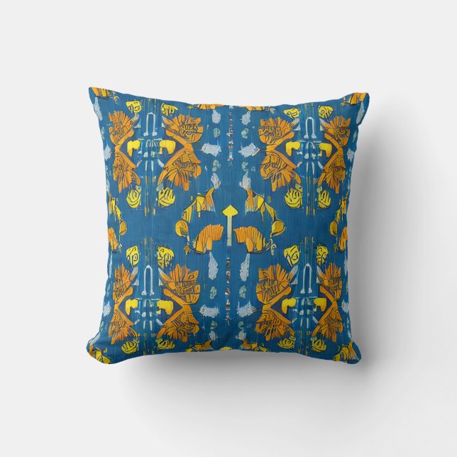 Coussin Réflexions nordiques - Un Ode à Svenskt Tenn (Recto)