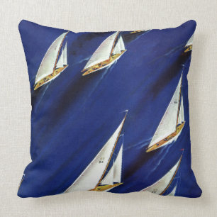 Coussin Régate de voilier par la soudure de ski