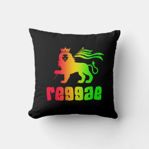 Coussin Reggae Rasta Lion 