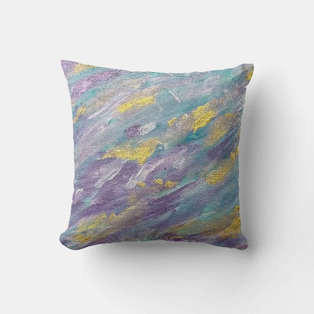 Coussin Règne Calme Art Moderne (Recto)